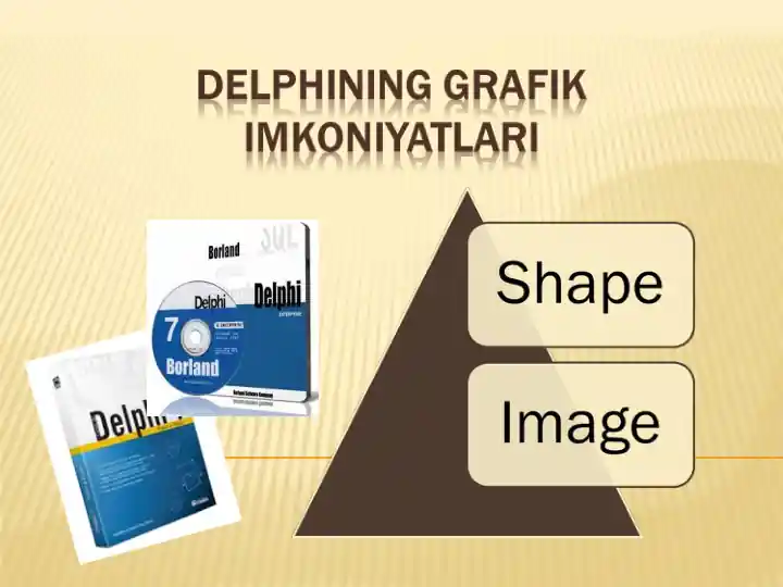 DELPHINING GRAFIK IMKONIYATLARI