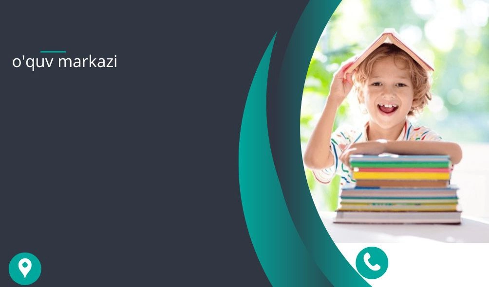 o'quv markaz uchun reklama banneri