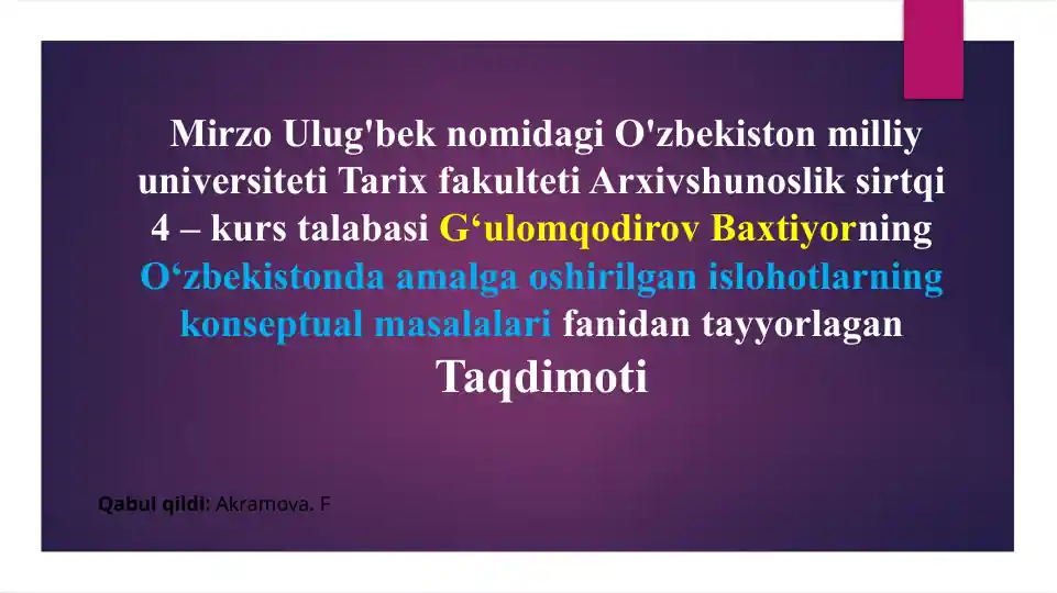 Milliy tiklanish demokratik partiyasining tashkil topishi va faoliyati
