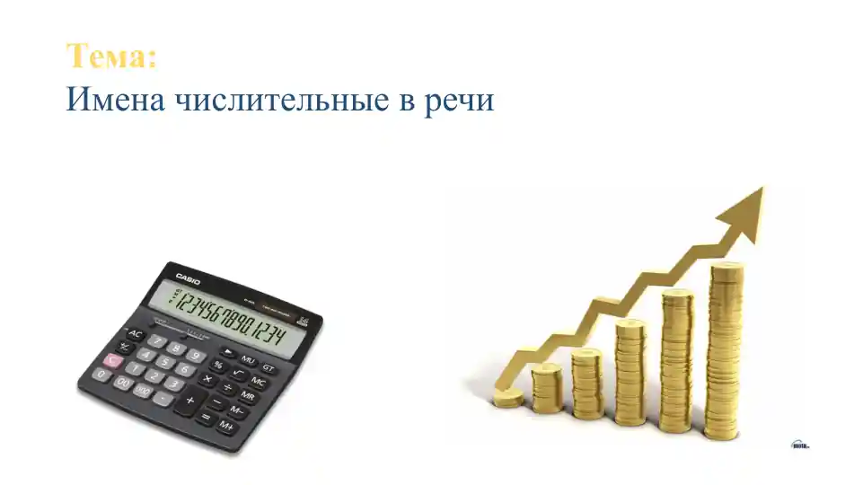 Имена числительные в речи