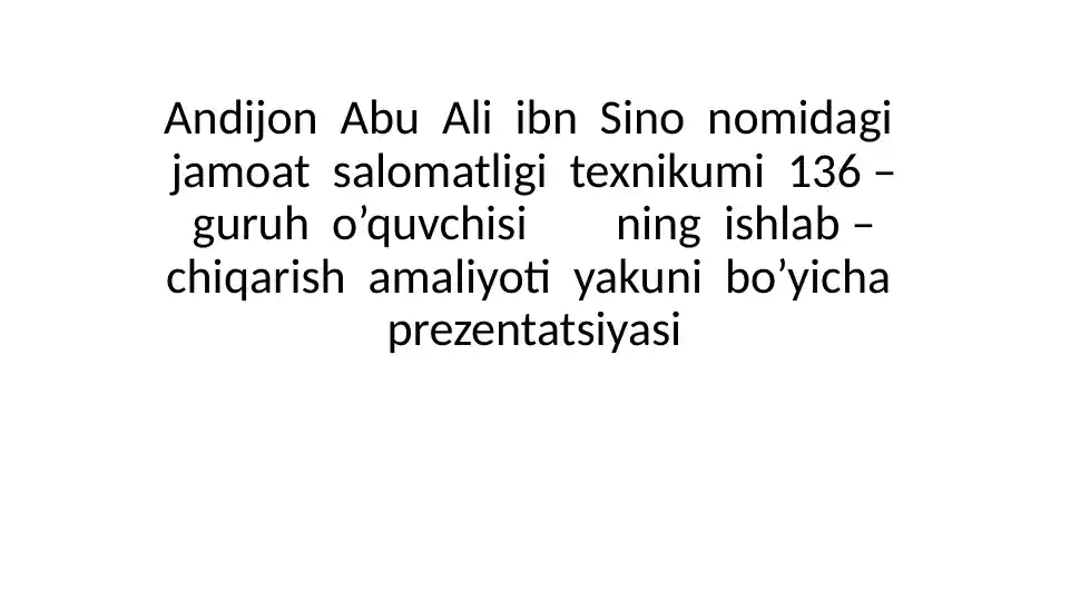 TAYYOR DORI VOSITALARINI QADOQLASH TURLARI VA USULLARI