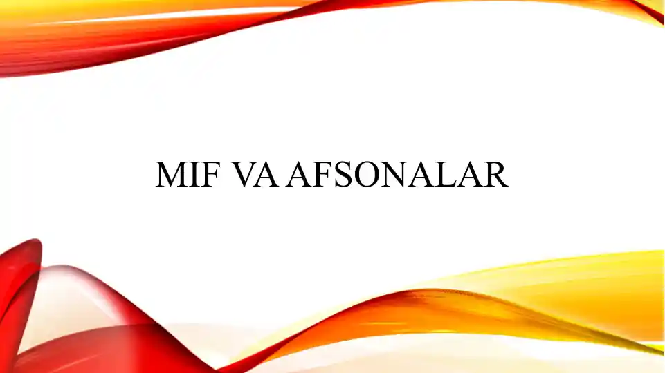 Mif va afsonalar