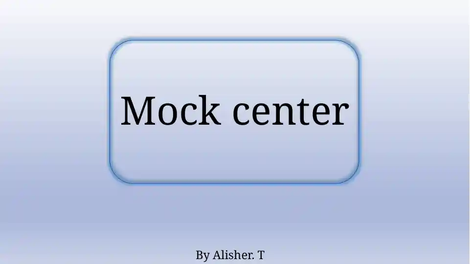 Biznes reja (Mock center)