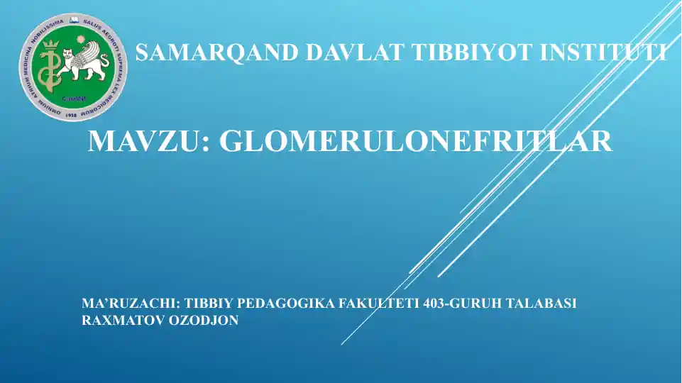 Samarqand davlat tibbiyot instituti