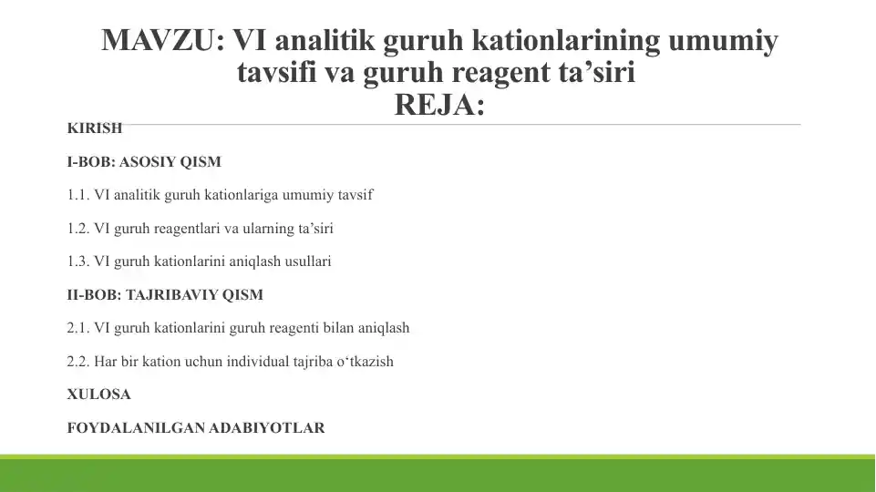 Kobalt (II) va ammiak reaktsiyasi