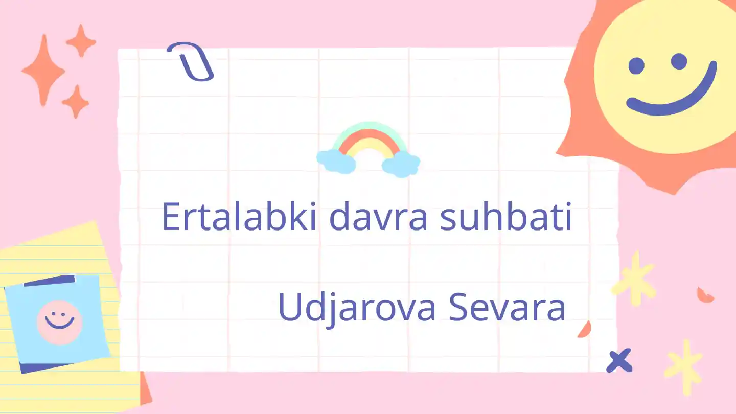 Ertaolding davra suhbatlari