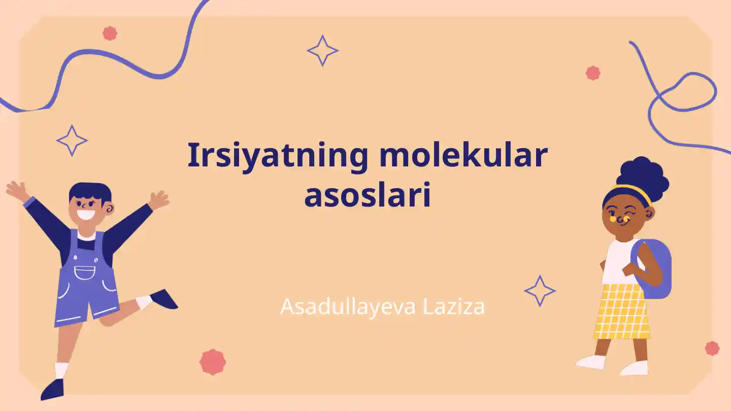 Irsiyatning molekular asoslari