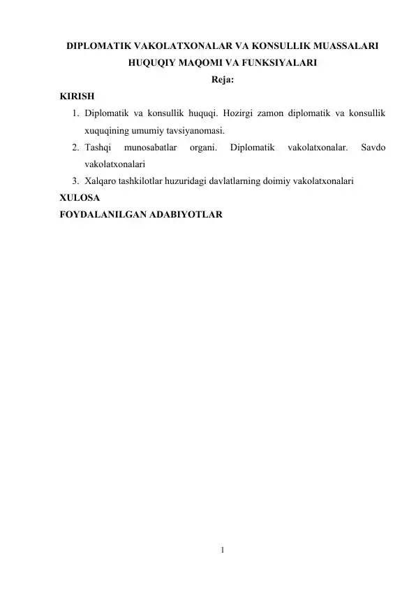 DIPLOMATIK_VAKOLATXONALAR_VA_KONSULLIK_MUASSALARI_HUQUQIY_MAQOMI