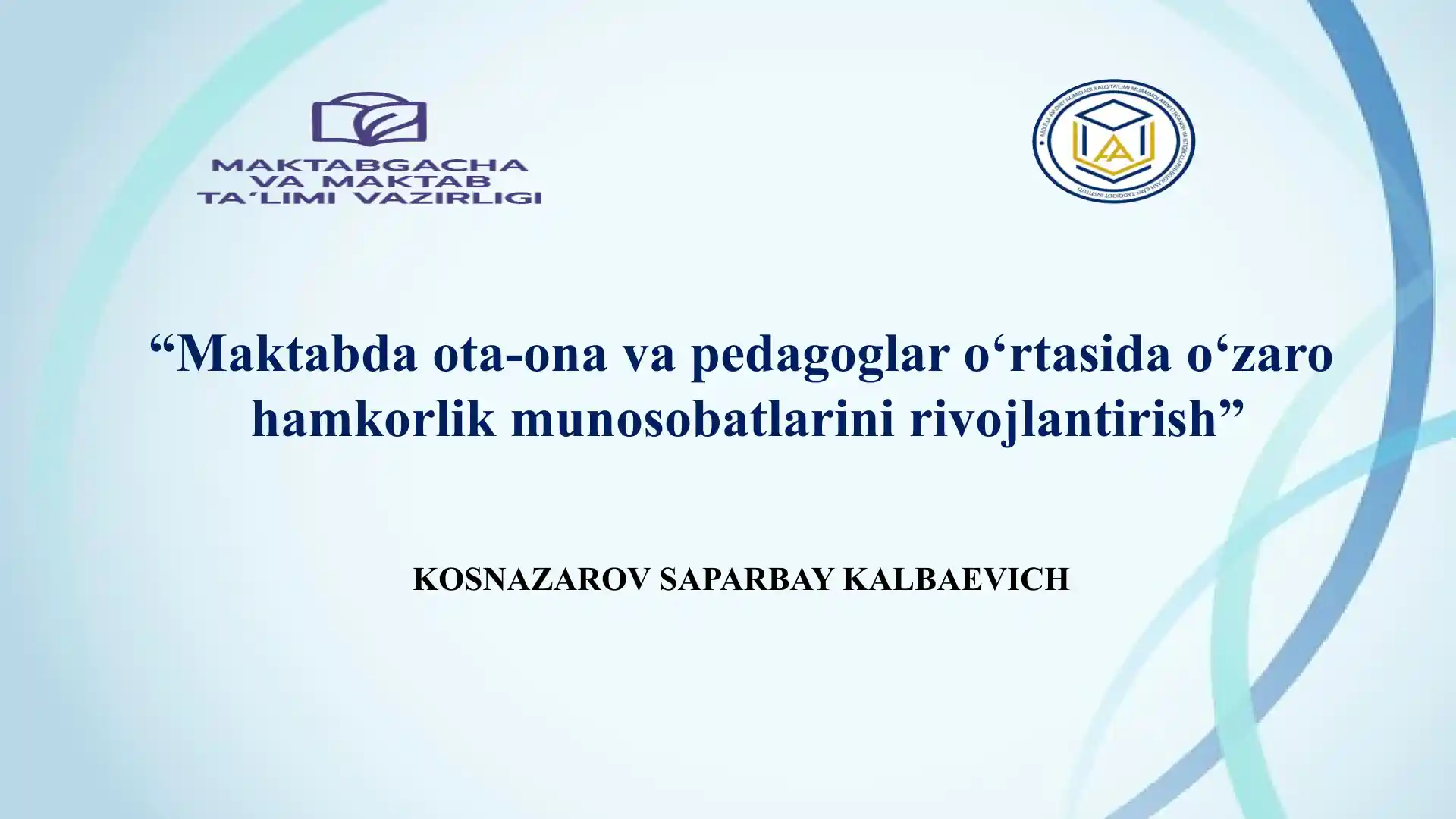 Ta'limning insonga qorong'ilikdan nursariolib boradigan jaraқoidir Platon