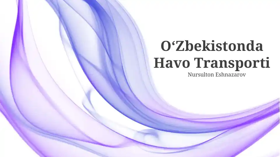 O'zbekiston aviatsiya tarixi