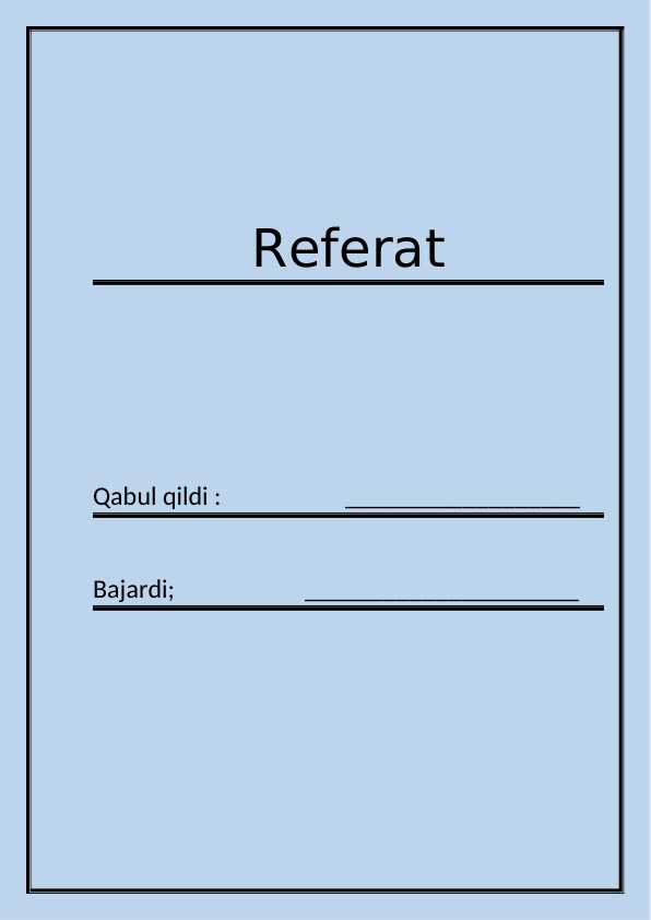 RC va RL zanjirlarda o’tkinchi jarayonlar