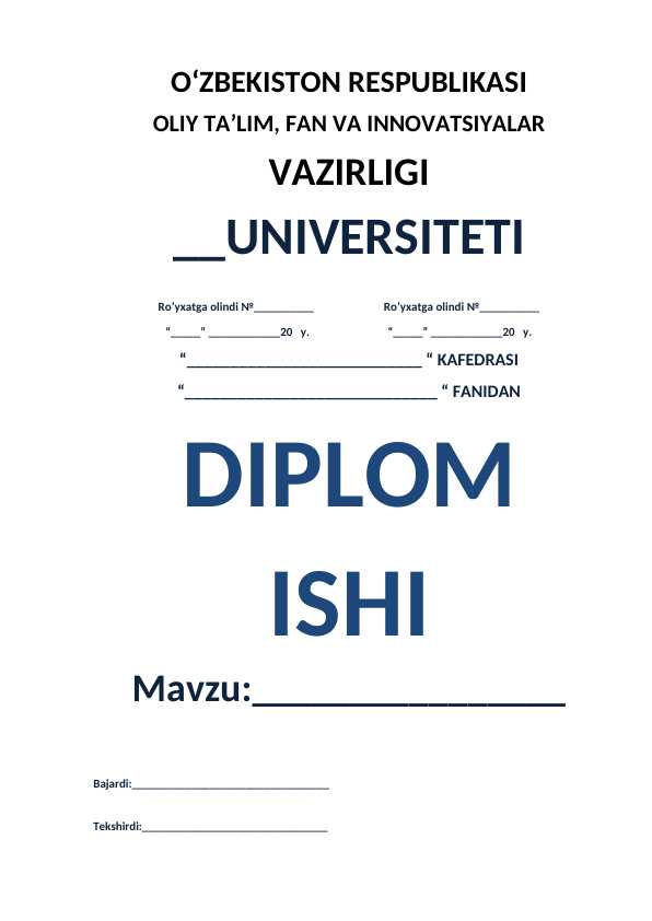 Zahiriddin Muhammad Boburning hayoti va ijodiy merosi