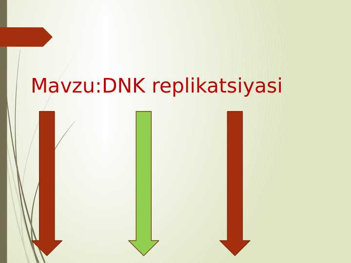 DNK replikatsiyasi