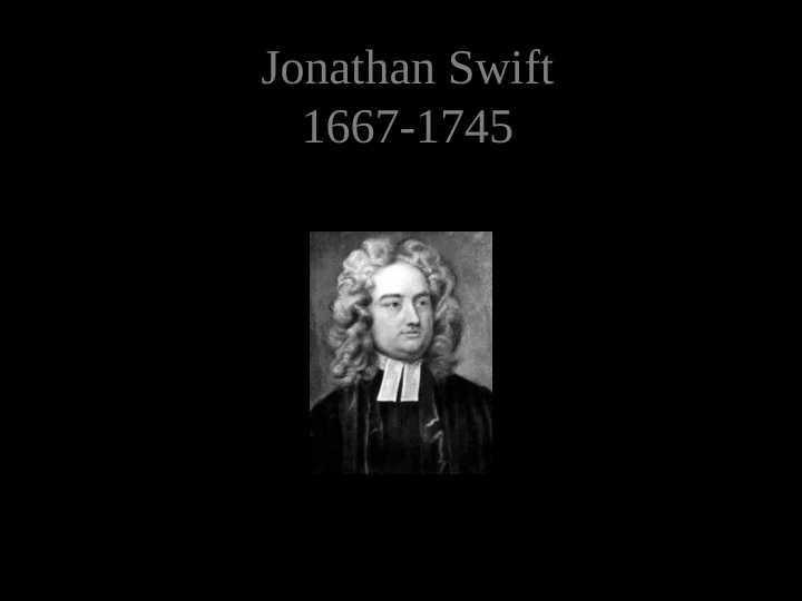 Jonathan Swift