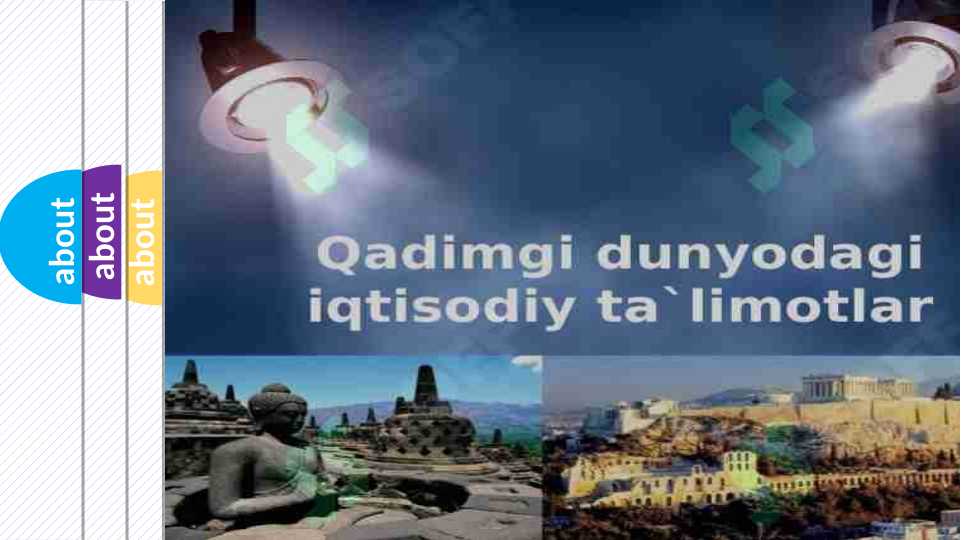 Qadimgi dunyodagi iqtisodiy talimotlari