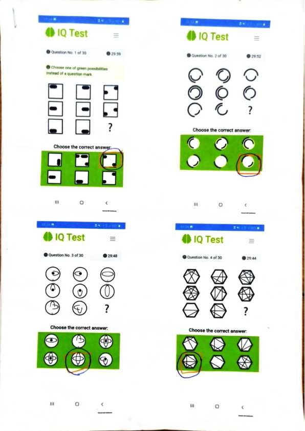 Argos.uzdan IQ testlari