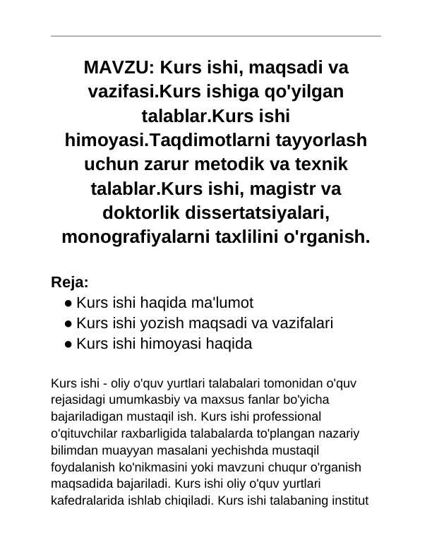 Referat Doklad
