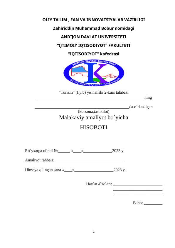 “Mandarin tour” turistik firmasining tarixi