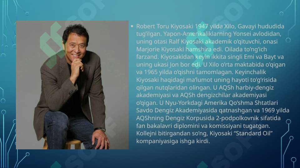 Robert Kiosaki BOY OTA KAMBAG'AL OTA