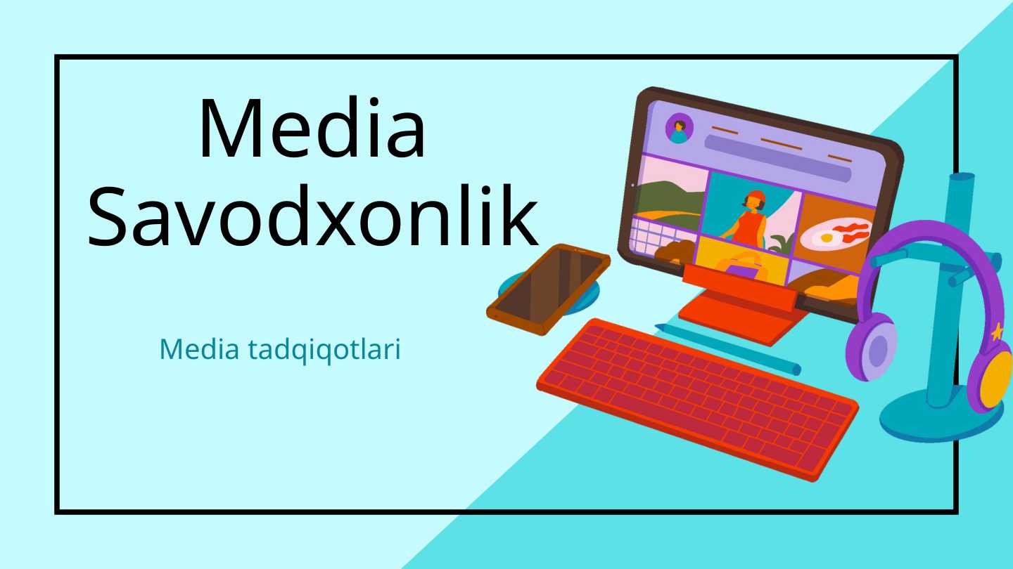 Media Savodxonlik