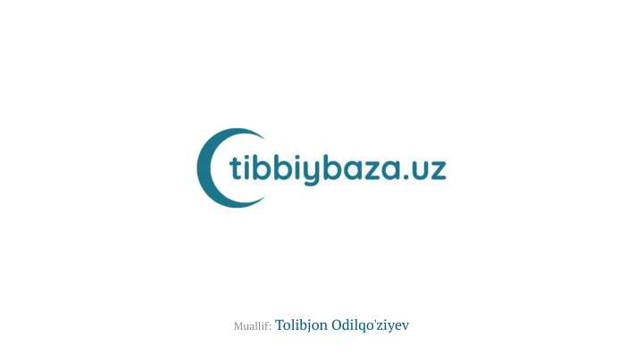Fiziologiya. Qo'zg'aluvchan to'qimalar