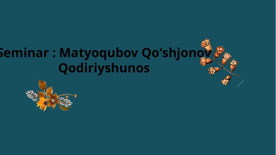 Matyoqubov Qoʻshjonov Qodiriyshunos