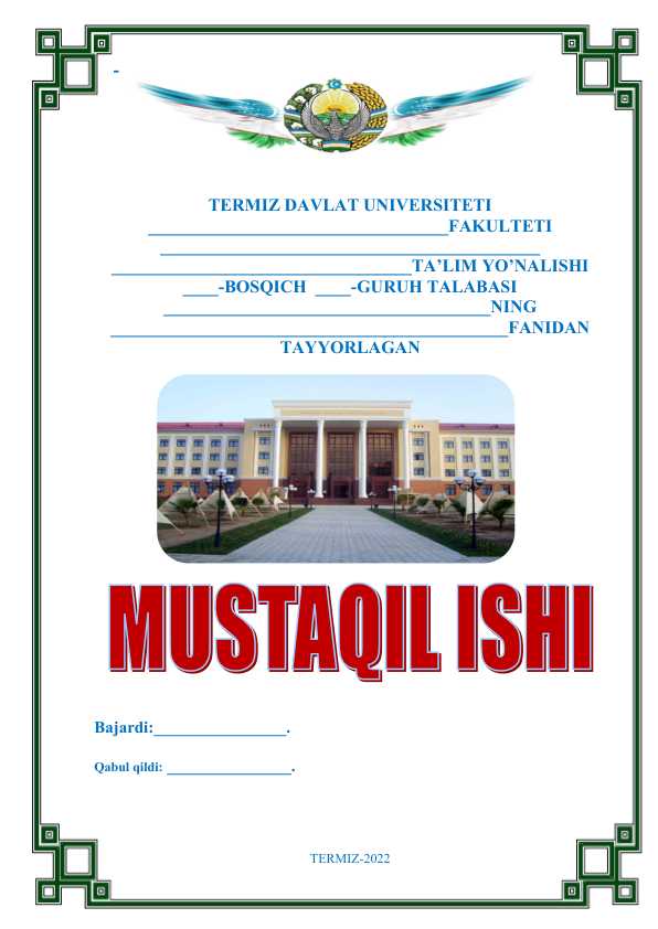 BANKLARDA DEPOSIT OPERATSIYALARI HISOBI