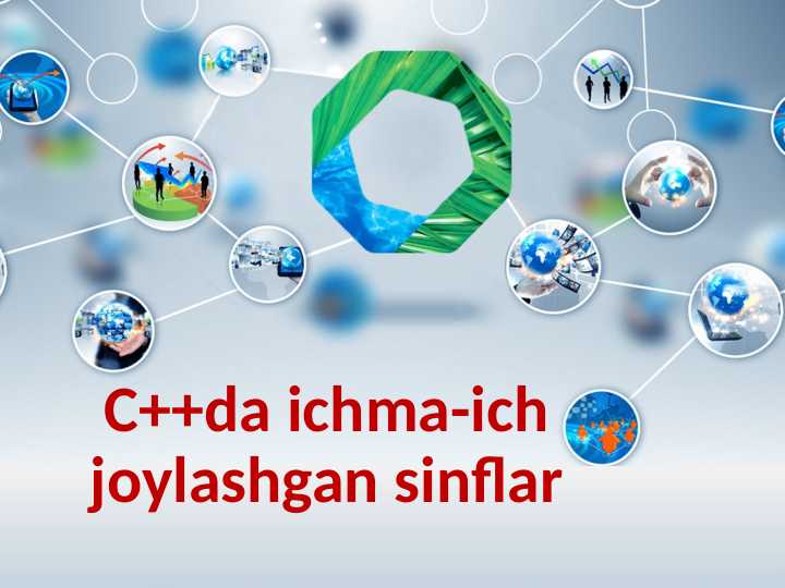 C++da ichma-ich joylashgan sinflar