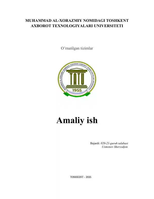 Arduino Svetafor Loyihasi