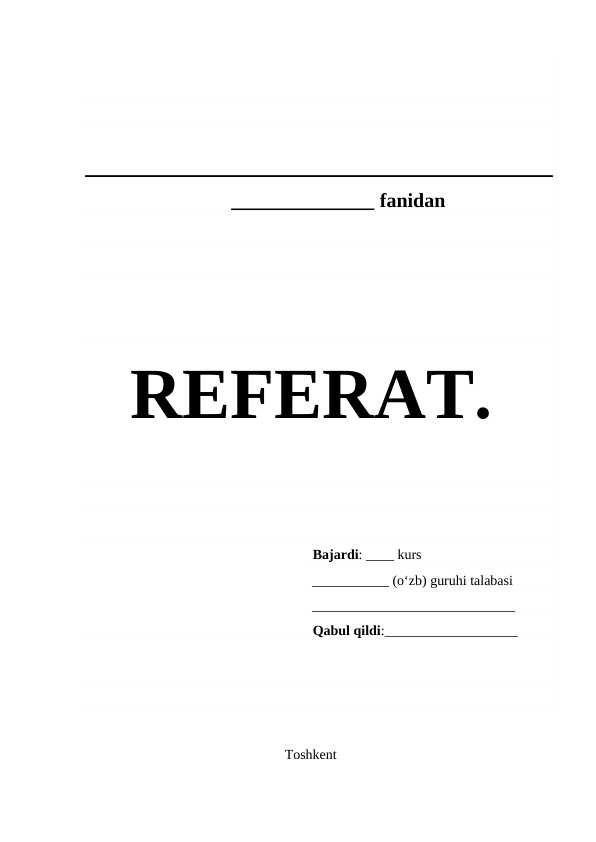 Titul maktab Referat