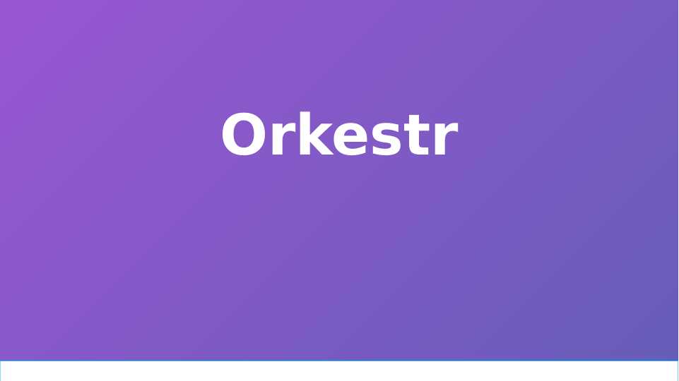 Orkestr
