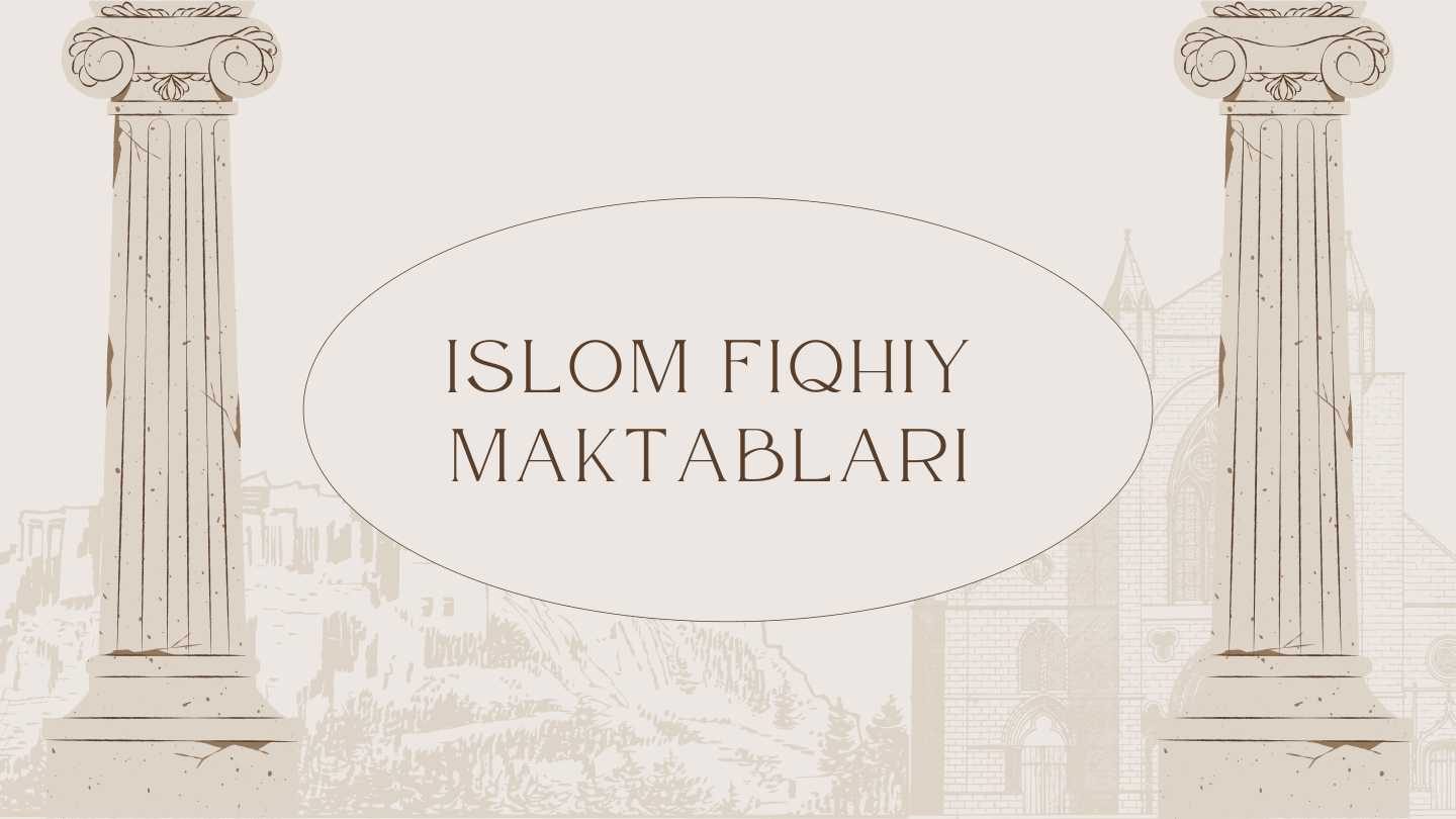 Islom fiqhiy maktablari
