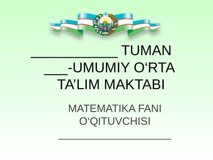 5-sinf matematika Sonli va harfli ifodalar dars sihlanma