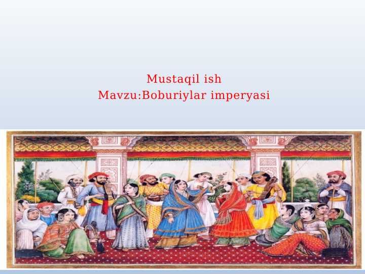 Boburiylar Imperyasi