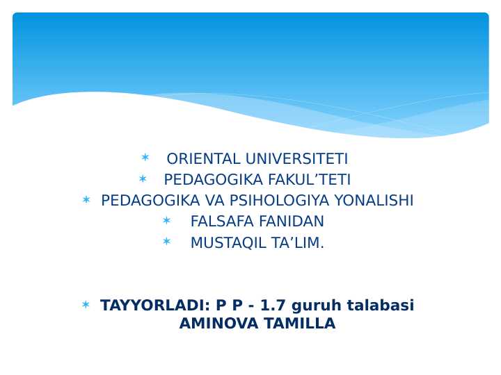 ERKINLIK VA JAVOBGARLIK JIHATLARI SHAXS TANLAMASINING O’LCHAMI SIFATIDA
