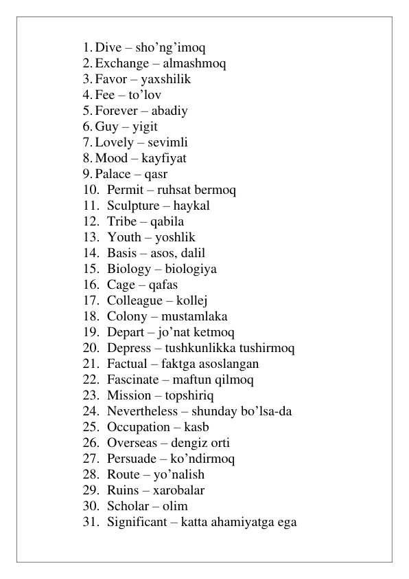Eng kerakli so'zlar ingliz tilida4