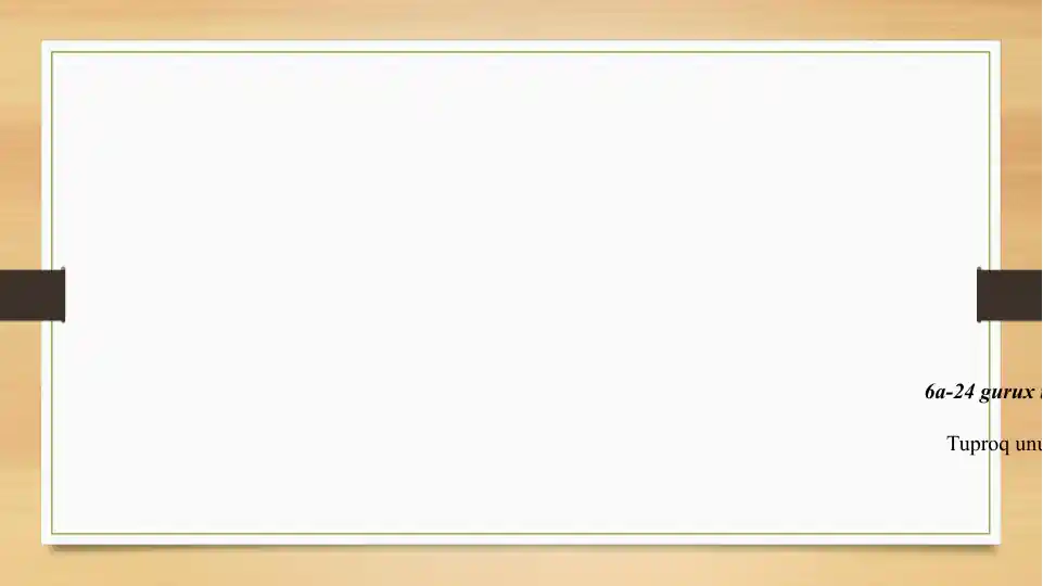 Tuproq unumdorligi va strukturaviy xususiyatlarini yaxshilashga qaratilgan ilmiy maqolala
