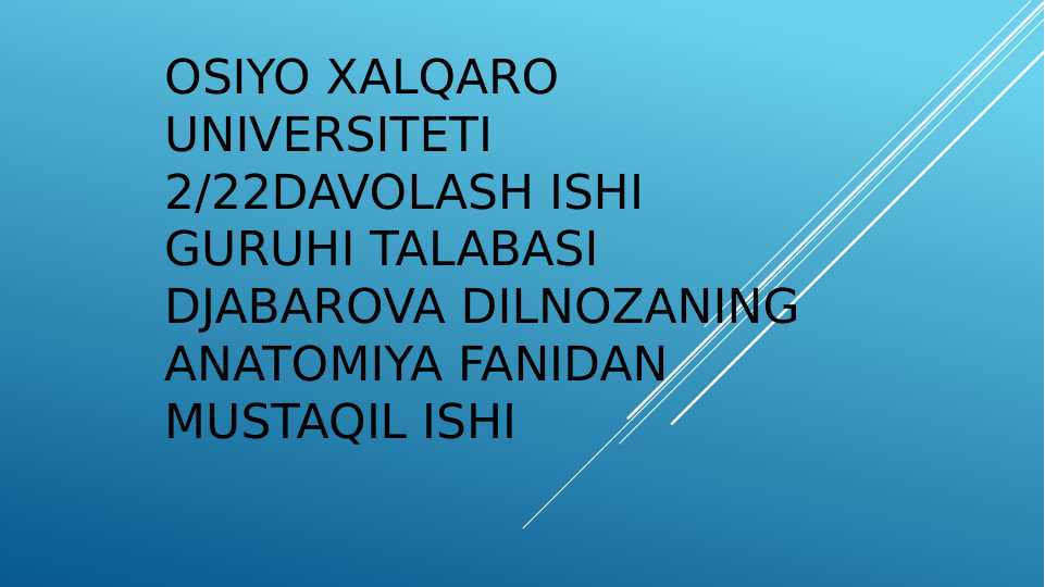 Orqa miya nervlarining hosil bo’lishi . Orqa tarmoqlari