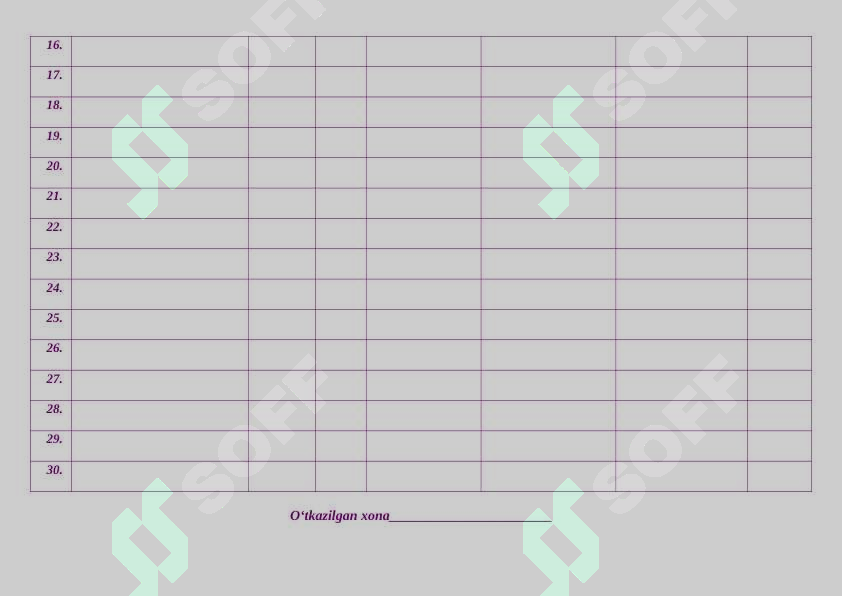 Tabiat olamiga sayohat - togarak hujjatlari