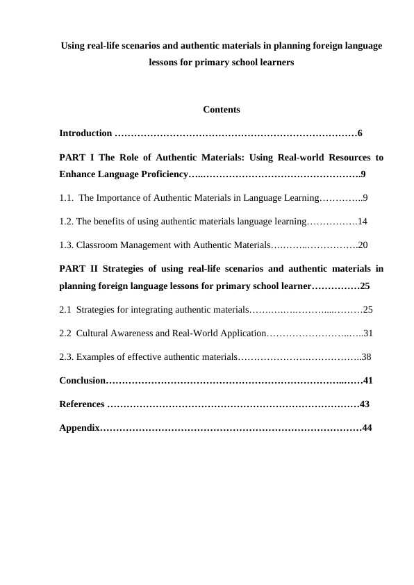 Using real-life scenarios and authentic materials in planning foreign language lessons for primary school learners.docx