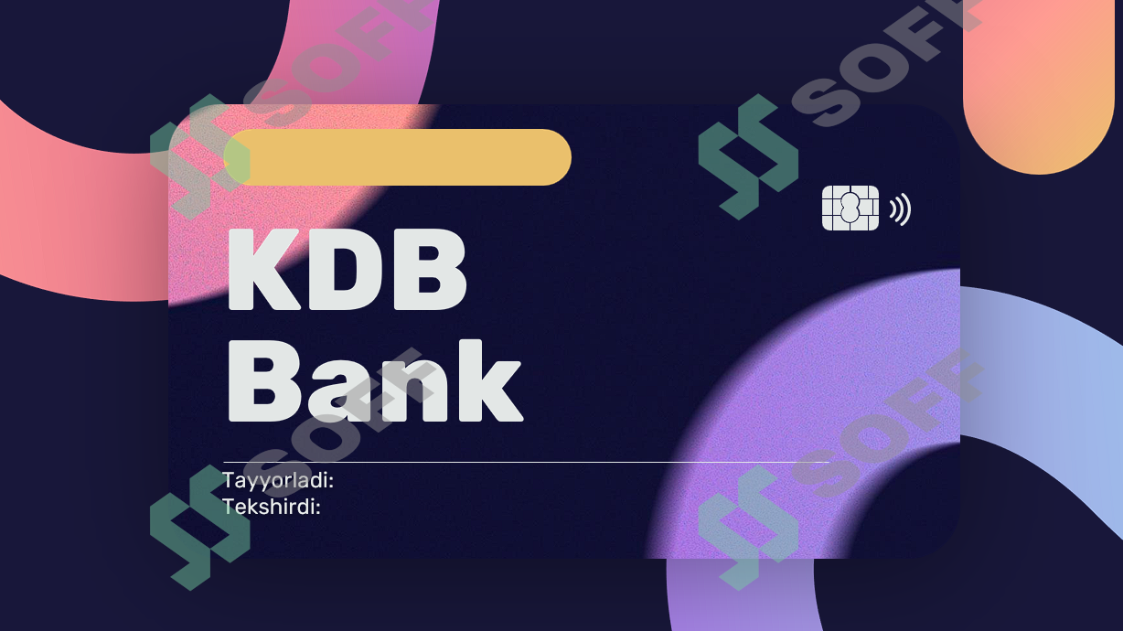 KDB bank Uzbekistan