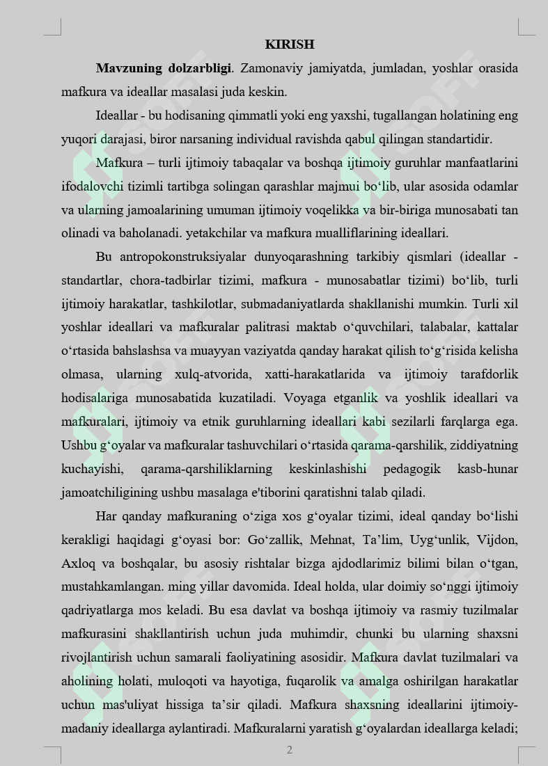 Dessertatsiya namuna