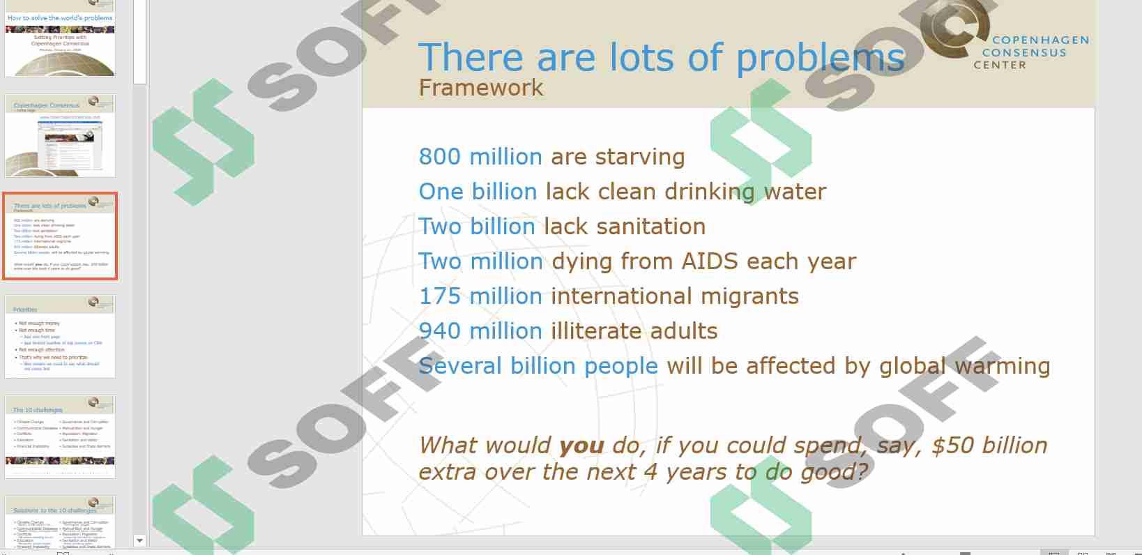 world’s problems How to solve the world’s problems