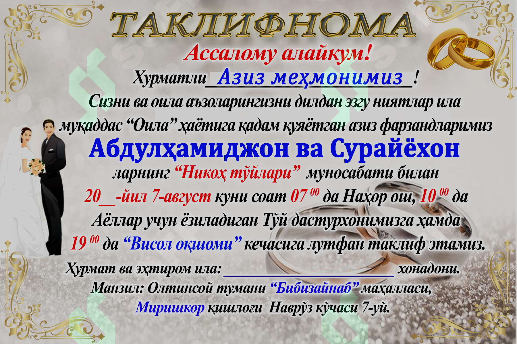 Taklifnoma