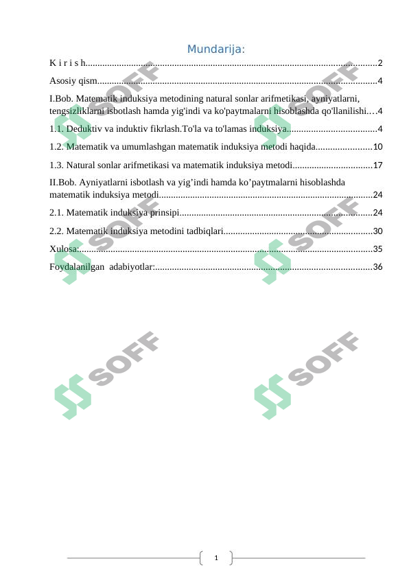 Matematika induksiya metodi