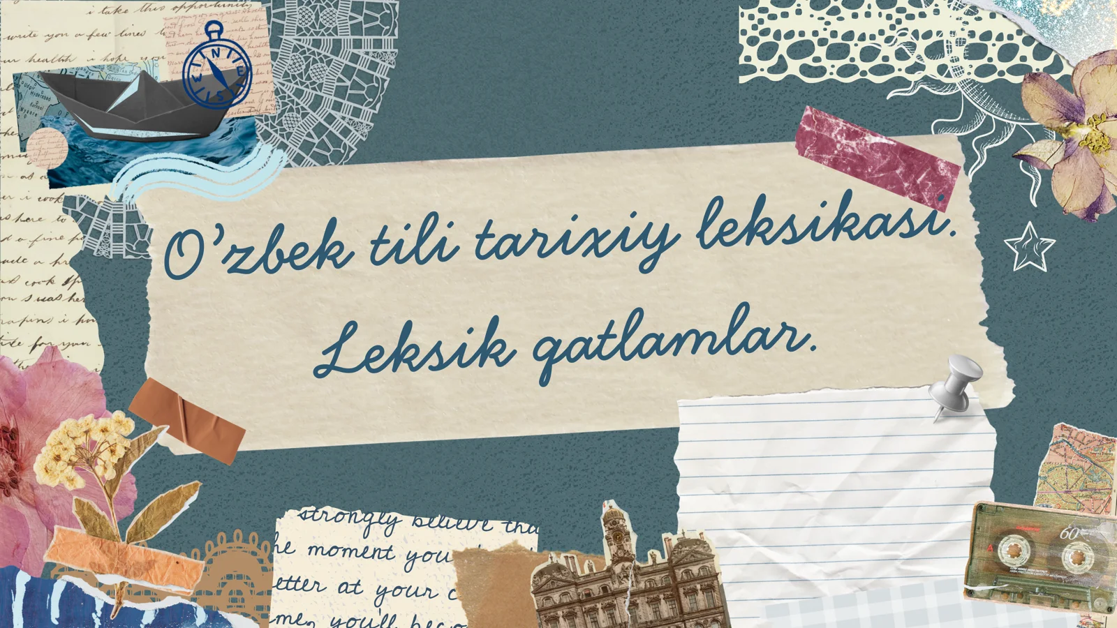 O’zbek tili tarixiy leksikasi