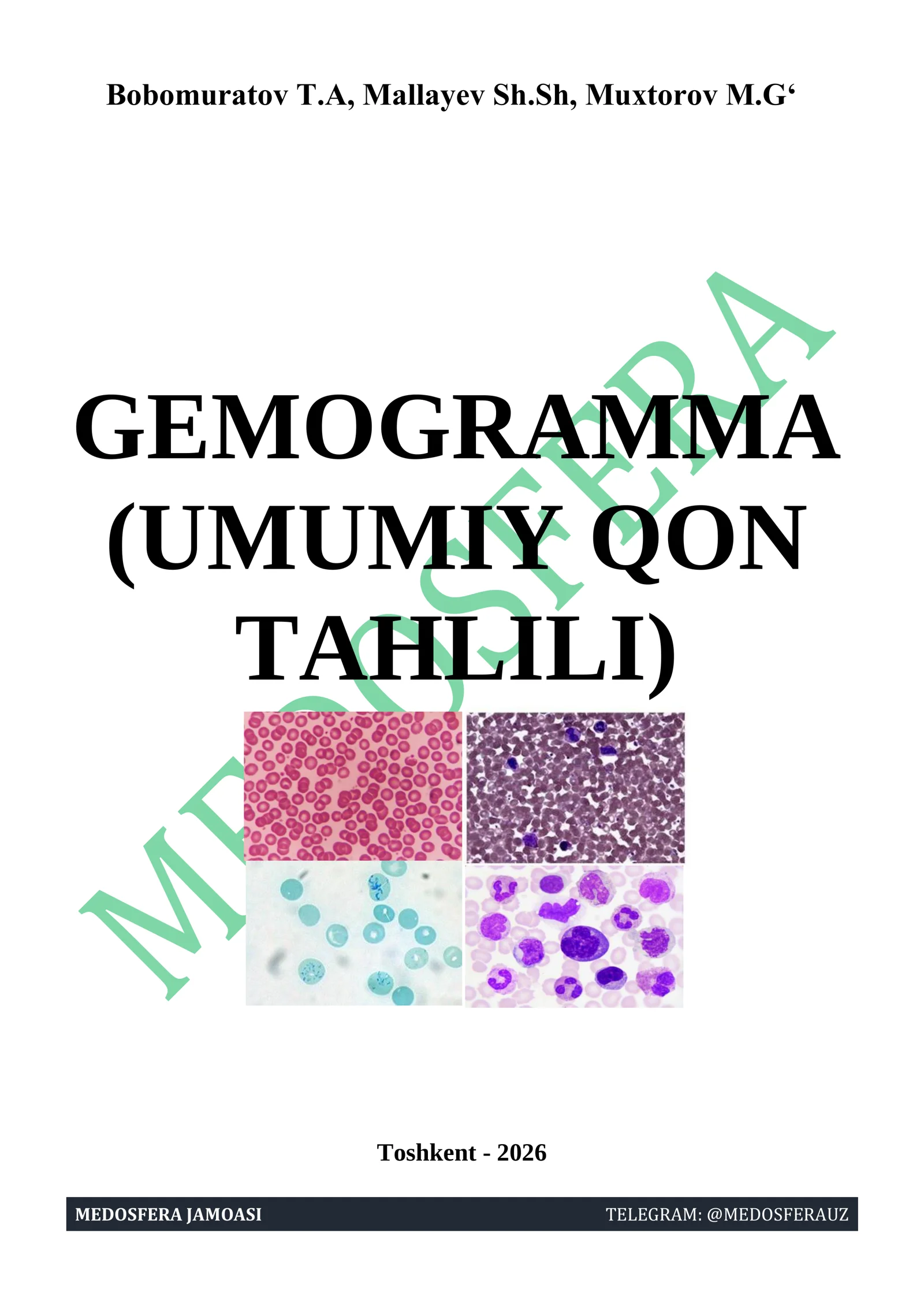 GEMOGRAMMA (UMUMIY QON TAHLILI)