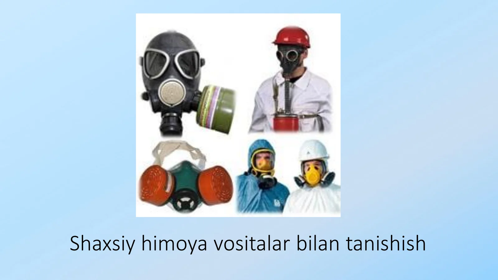 Shaxsiy himoya vositalari