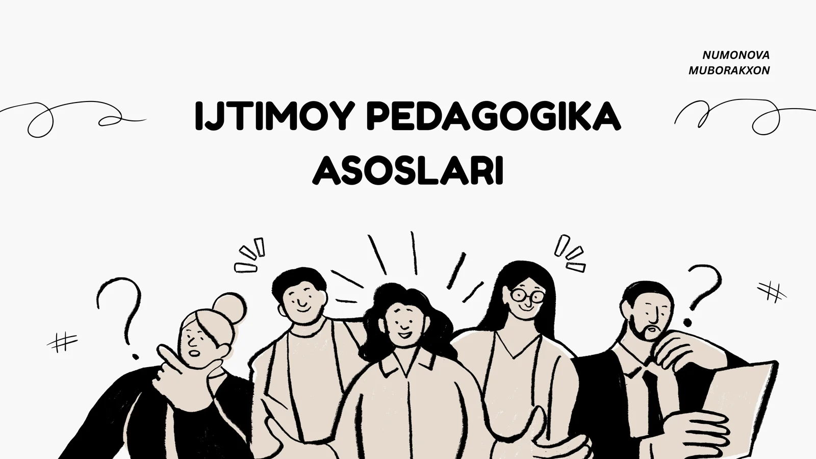 IJTIMOY PEDAGOGIKA ASOSLARI