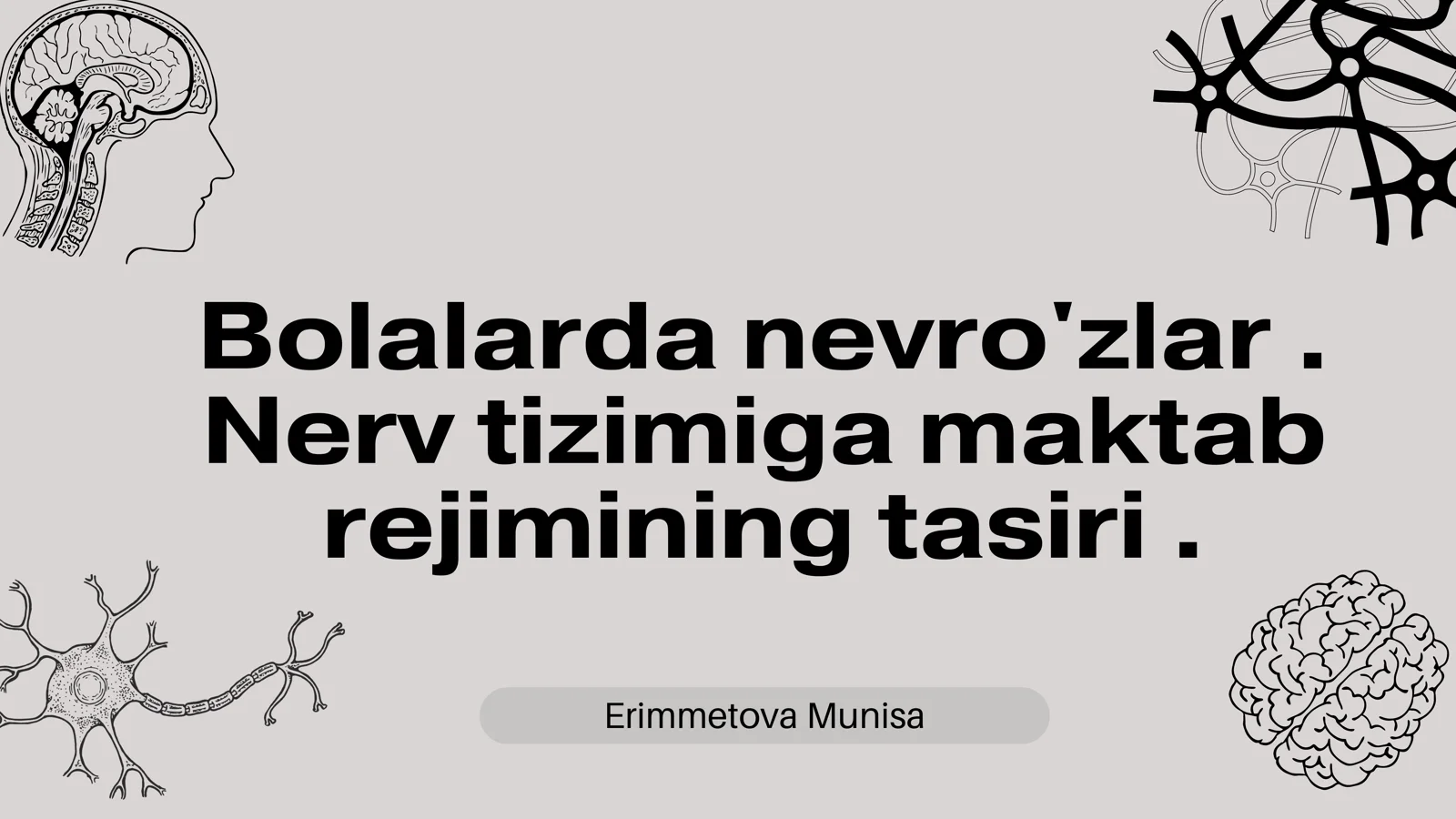 Bolalarda nevro'zlar